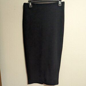 Zara ribbed knitted pencil skirt